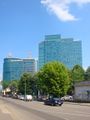Integral building (left) and building of Republika Srpska Government (right).