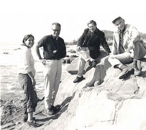 EMLederberg GStent SBrenner JLederberg 1965 wiki.jpg