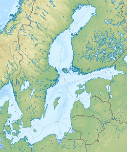 Saaremaa is located in بحر البلطيق
