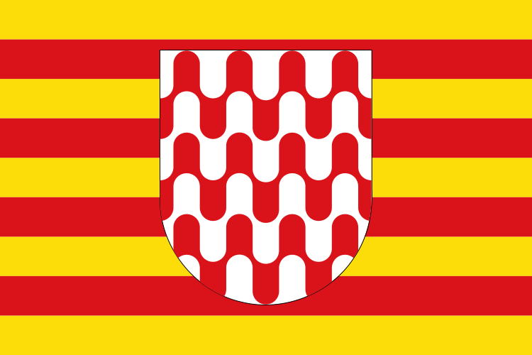 ملف:Bandera de Girona.svg