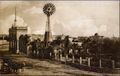 مركز الشرطة في منطقة العزيزية عام 1921